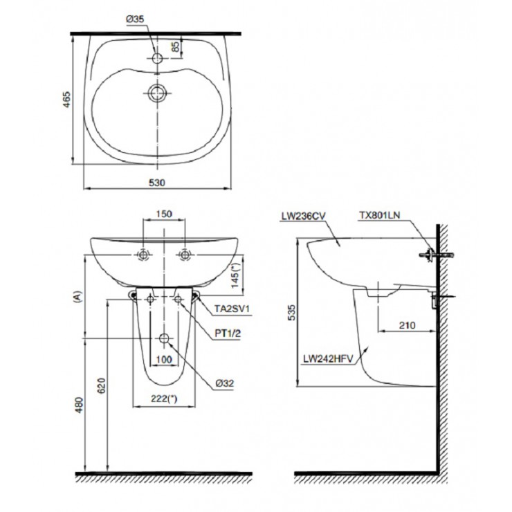 ban-ve-lavabo-toto-LHT236CR-740x740